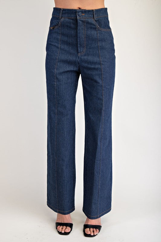 PANTALON DE MEZCLILLA A RAYAS, LUAR BOUTIQUE MX