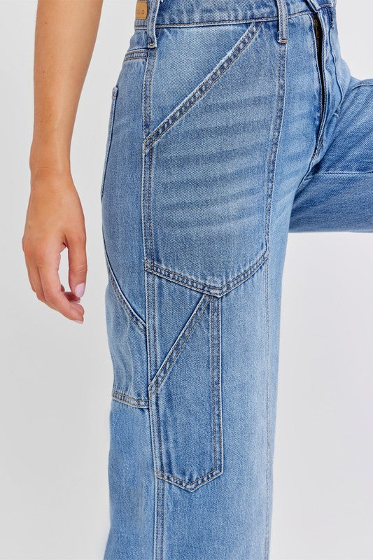 Pantalón pierna ancha