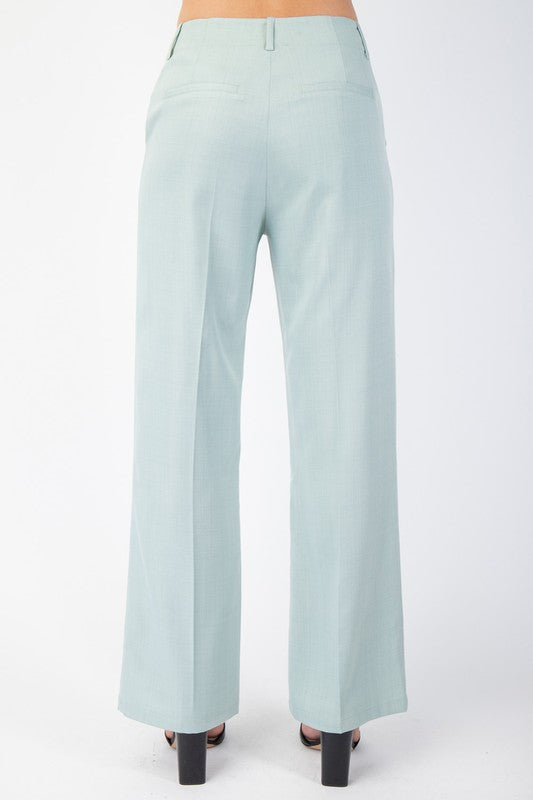 Pantalón formal menta