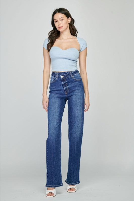 Milana - Pantalon Cintura Asimétrica