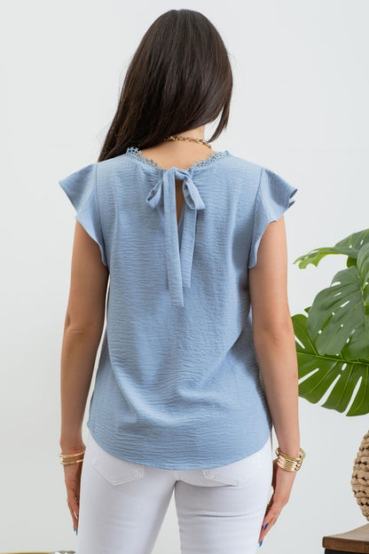 Blusa cuello V