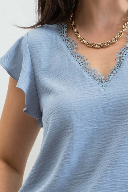 Blusa cuello V