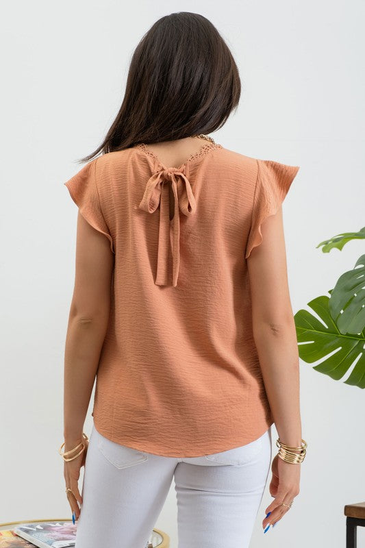 Blusa cuello V