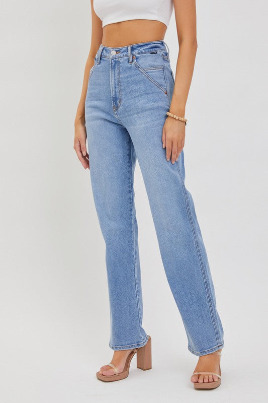 PANTALON DAD JEAN LISO