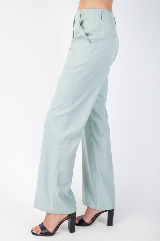 Pantalón formal menta